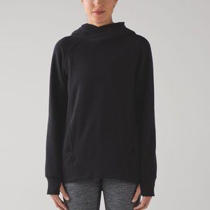 NWOT Lululemon Fleece Please Pullover Black